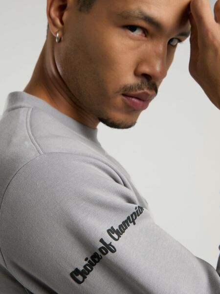 Everlast Champions Collection Siyah Erkek Sweatshirt Gri - XXL