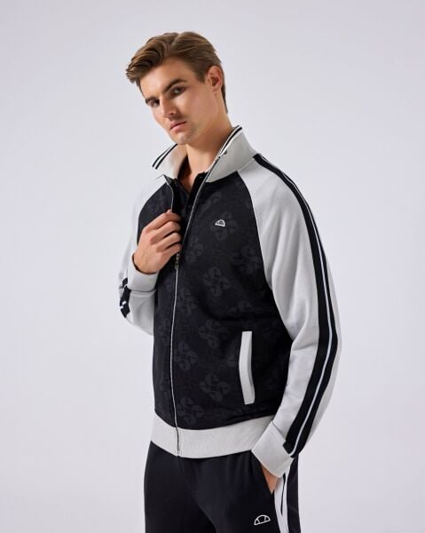 Ellesse Erkek Fermuarlı Sweat Ceket 5Sm1357 S - BLACK