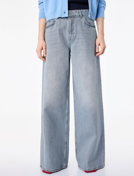 Koton Gri Pantolon 6Sal40124Md Gri - 31