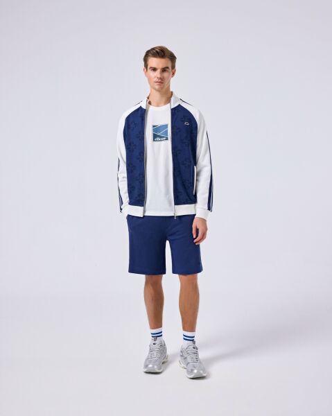 Ellesse Erkek Fermuarlı Sweat Ceket 5SM1357 S - Navy