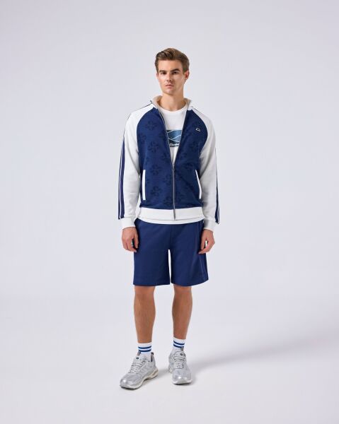 Ellesse Erkek Fermuarlı Sweat Ceket 5SM1357 S - Navy