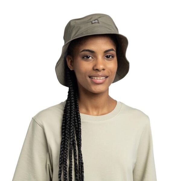 BUFF ADVENTURE BUCKET HAT SOLID ŞAPKA Haki - L/XL