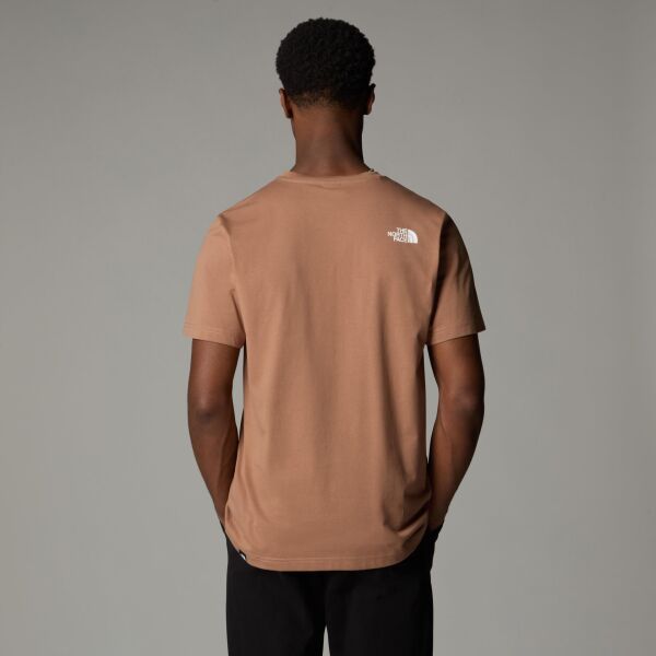 The North Face M Ss Easy Tee Erkek T-Shirt Bordo - S