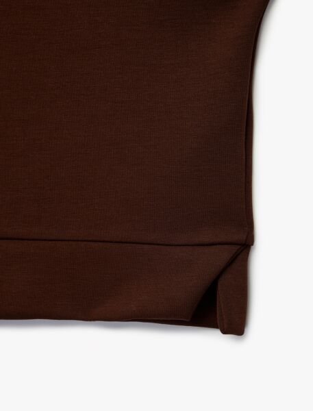 Koton Kahverengi Sweatshirt 6Skg10224Ak Kahverengi - 9-10