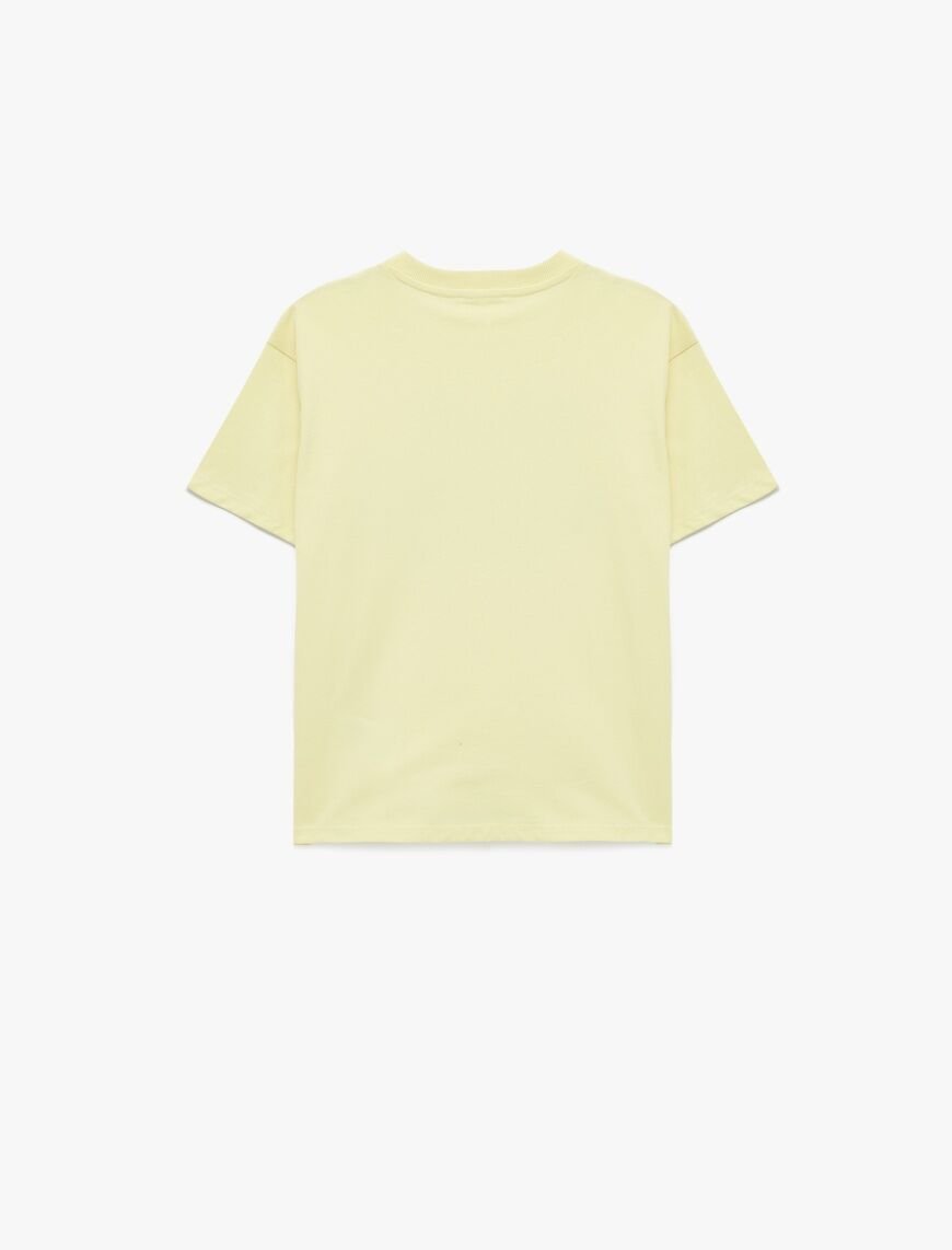 Koton Sarı Tişört 6Skb10161Tk Sarı - 9-10