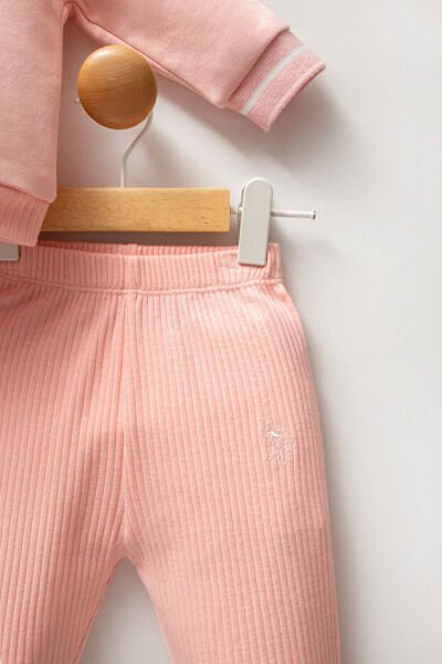 U.S.Polo Assn Kız Bebek 2 li Takım 6-9 - Kırmızı