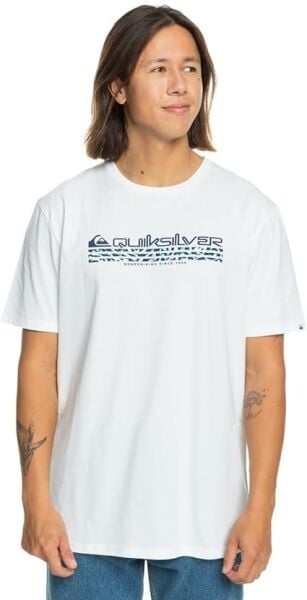 Quiksilver Omni Fill Ss Erkek Tişört Beyaz - M