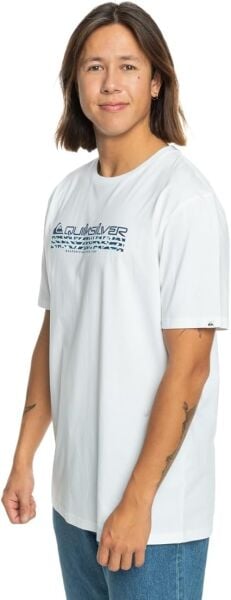 Quiksilver Omni Fill Ss Erkek Tişört Beyaz - M