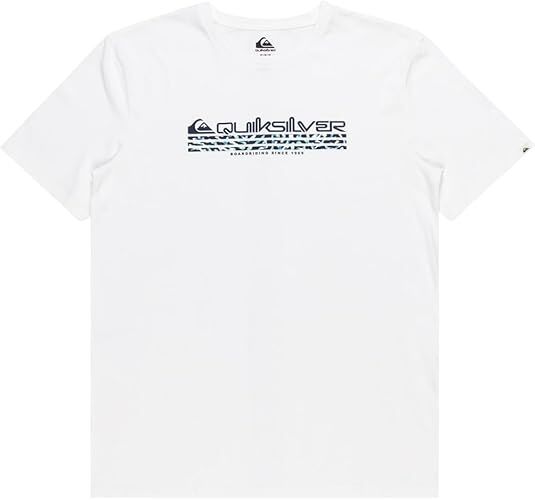 Quiksilver Omni Fill Ss Erkek Tişört Beyaz - M