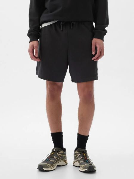 Gap Erkek Şort V-FRCH FT HERITAGE LOGO SHORT Siyah - XL