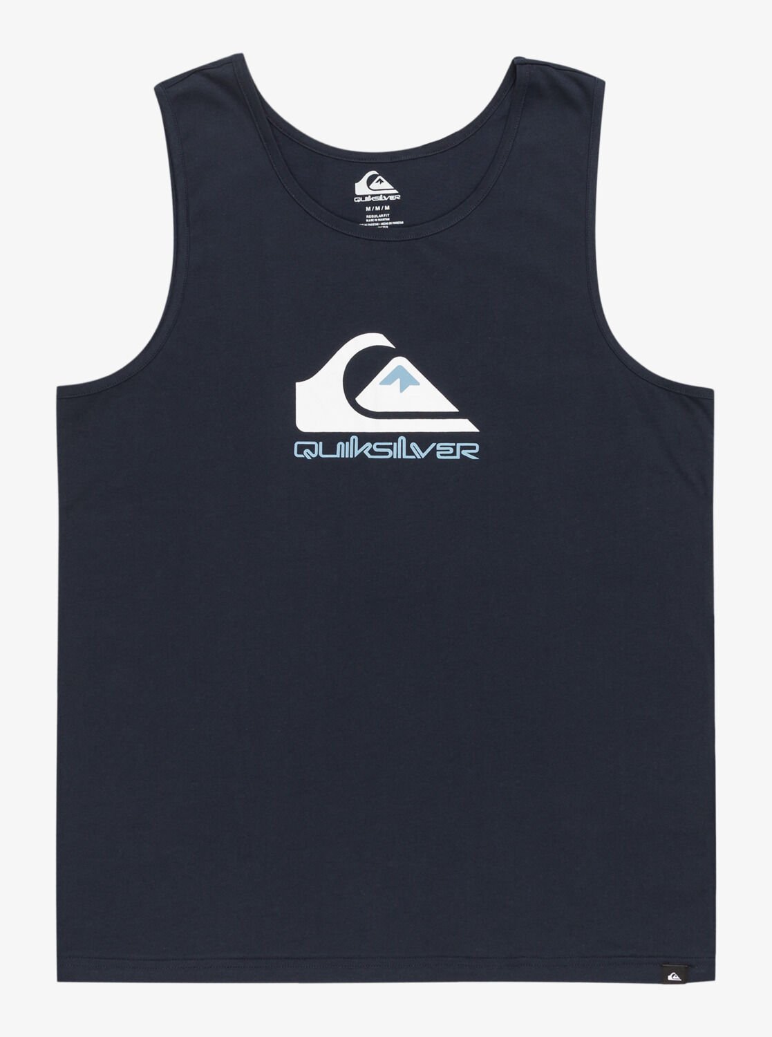 Quiksilver Comp Logo Tank Erkek Tişört Beyaz - S