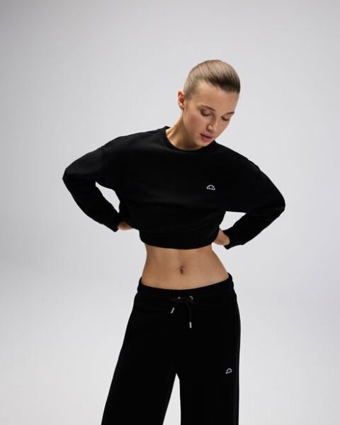 Ellesse Kadın Sweatshirt EF540 L - Siyah