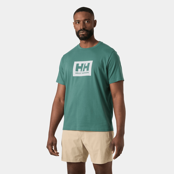 Helly Hansen Hh Box Erkek T-Shirt 2.0 M - Opal Green