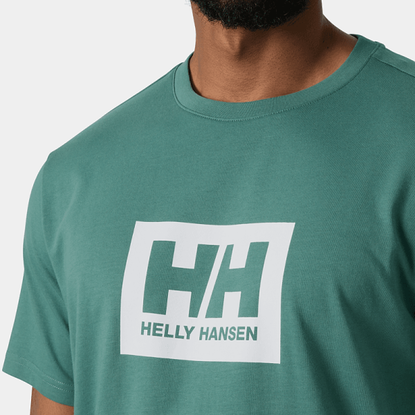 Helly Hansen Hh Box Erkek T-Shirt 2.0 M - Opal Green